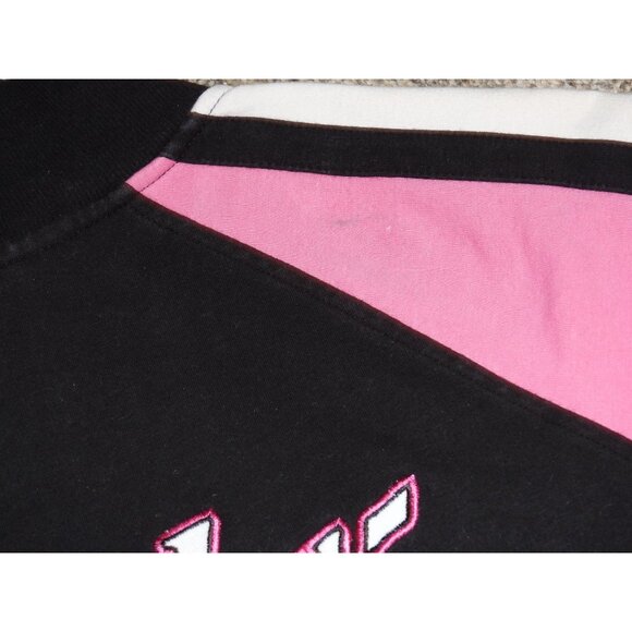 2008 Harley-Davidson Motorcycles Full Zip Fleece Pink Black Jacket Womens Medium - Picture 10 of 11